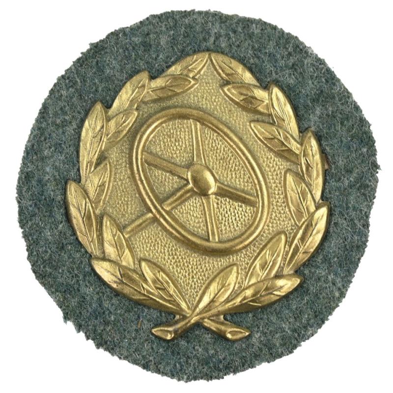 German WH Drivers Proficiency Badge in Gold