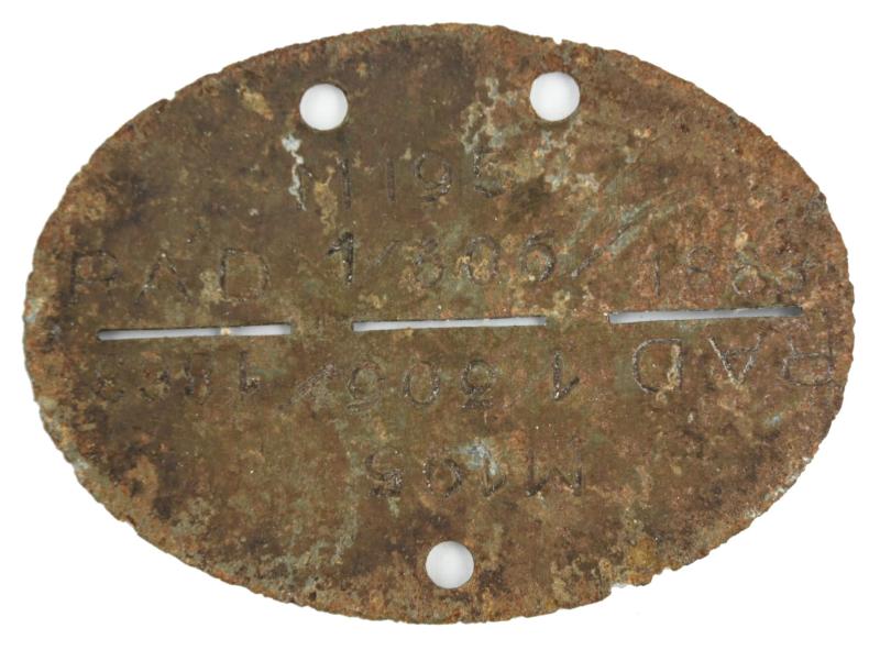 German RAD Dog-Tag