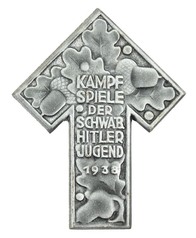 German Hitler Youth Kampf Spiele Badge 1938