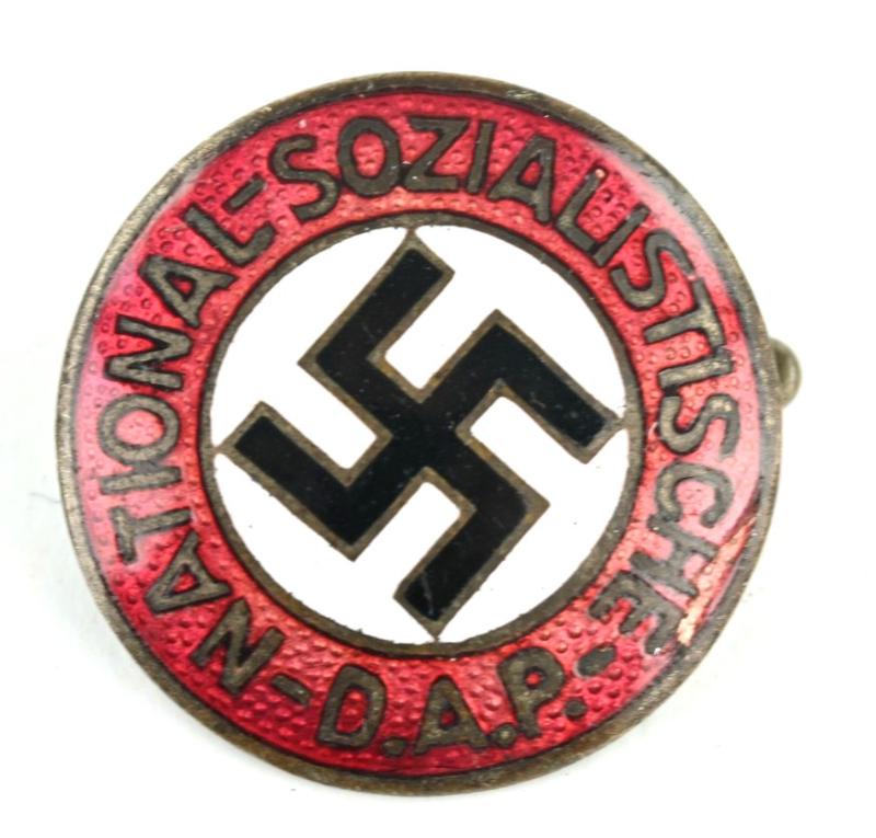German NSDAP Party Member Badge 'RZM 28'