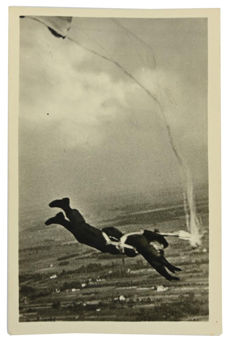German LW FSJ Postcard