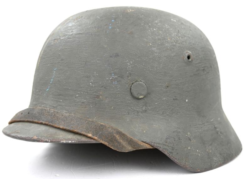 German WH M35 Camo Combat Helmet