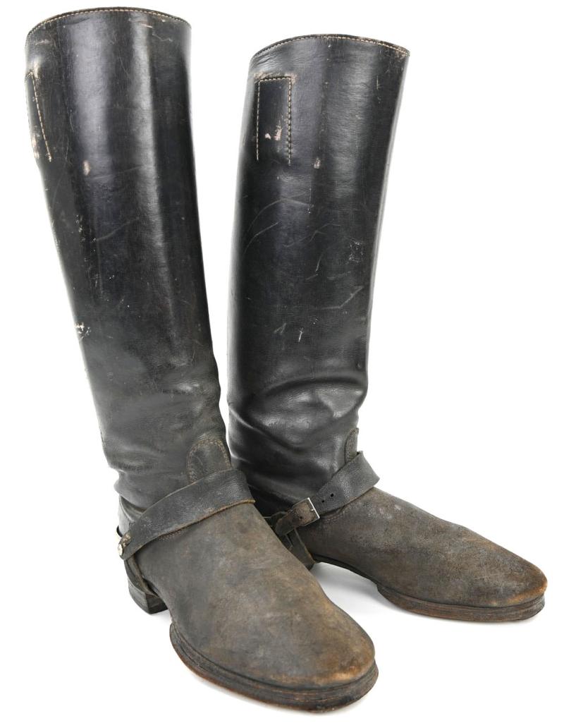 German WH Cavalry Jackboots with Spurs