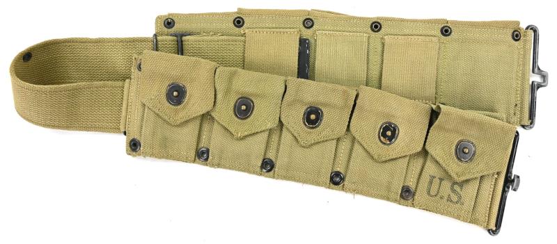 US WW2 M1 Garand Ammo Belt 1943