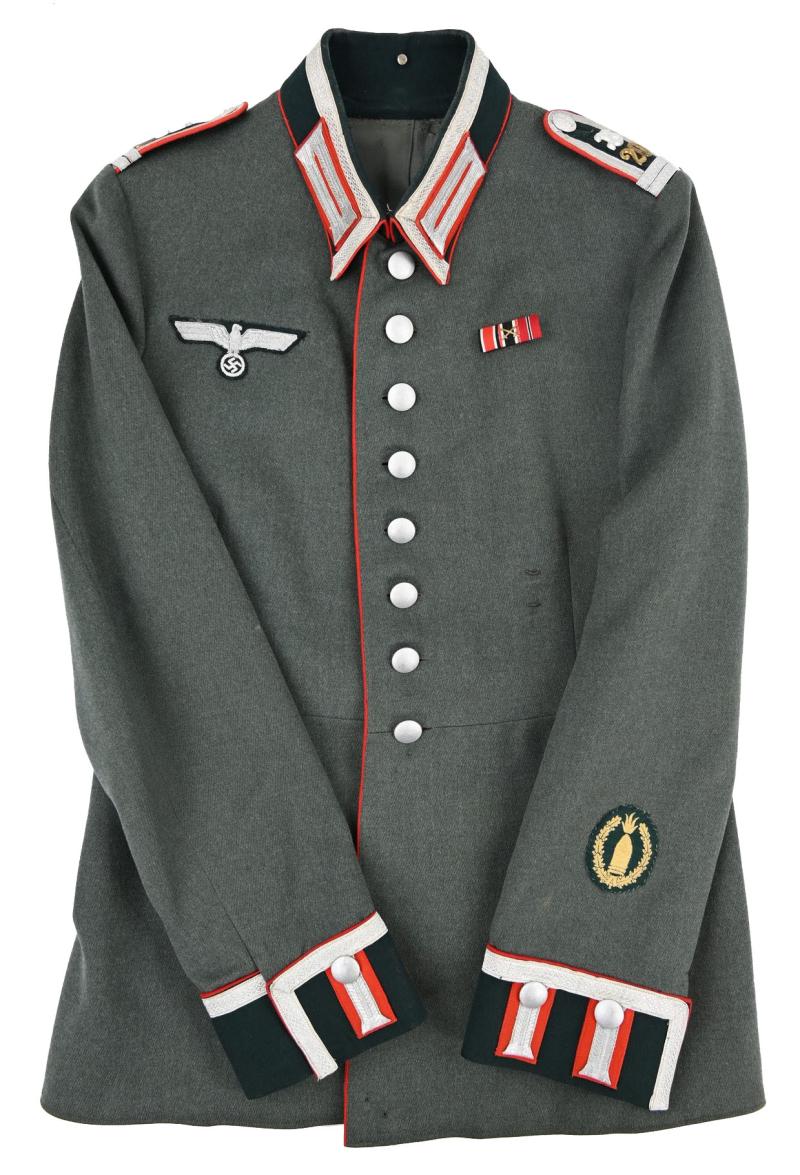 German WH NCO Artillery Parade Dress