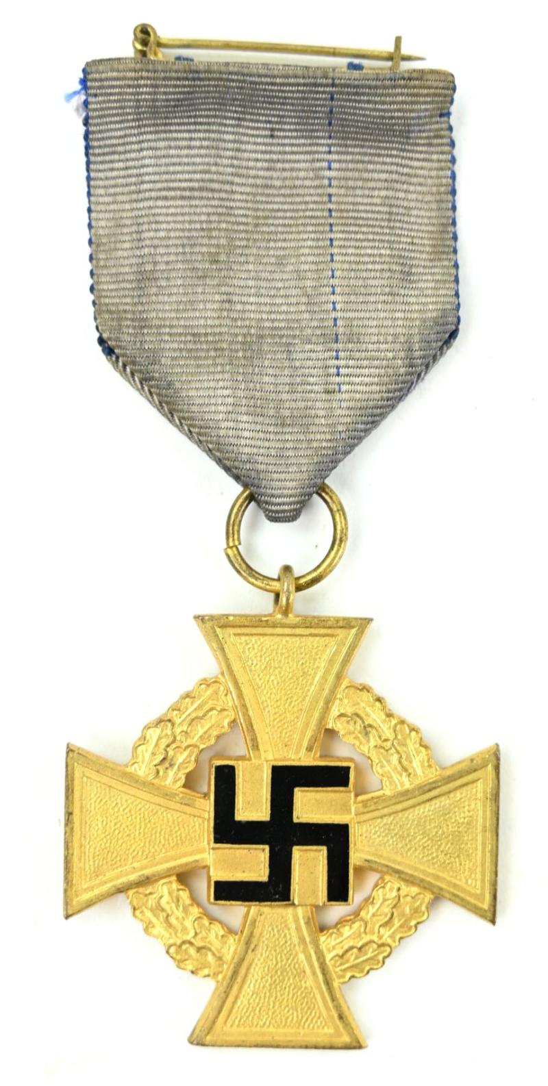 German 40 Years Faithfull Service Medal