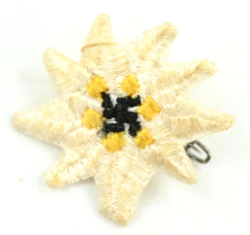 WorldWarCollectibles | German Third Reich Era 'Edelweiss' badge