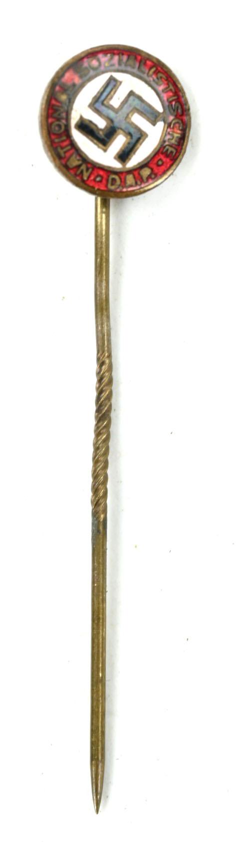 German NSDAP Party Member Stickpin