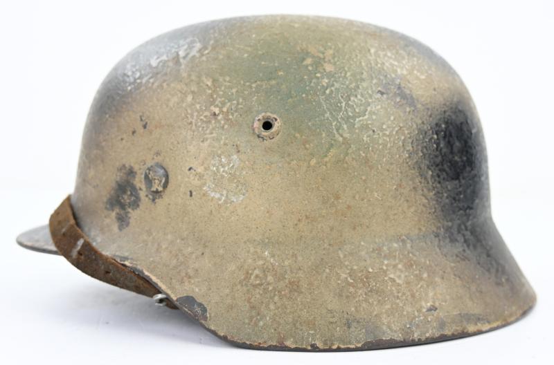 German LW M40 Camo Helmet