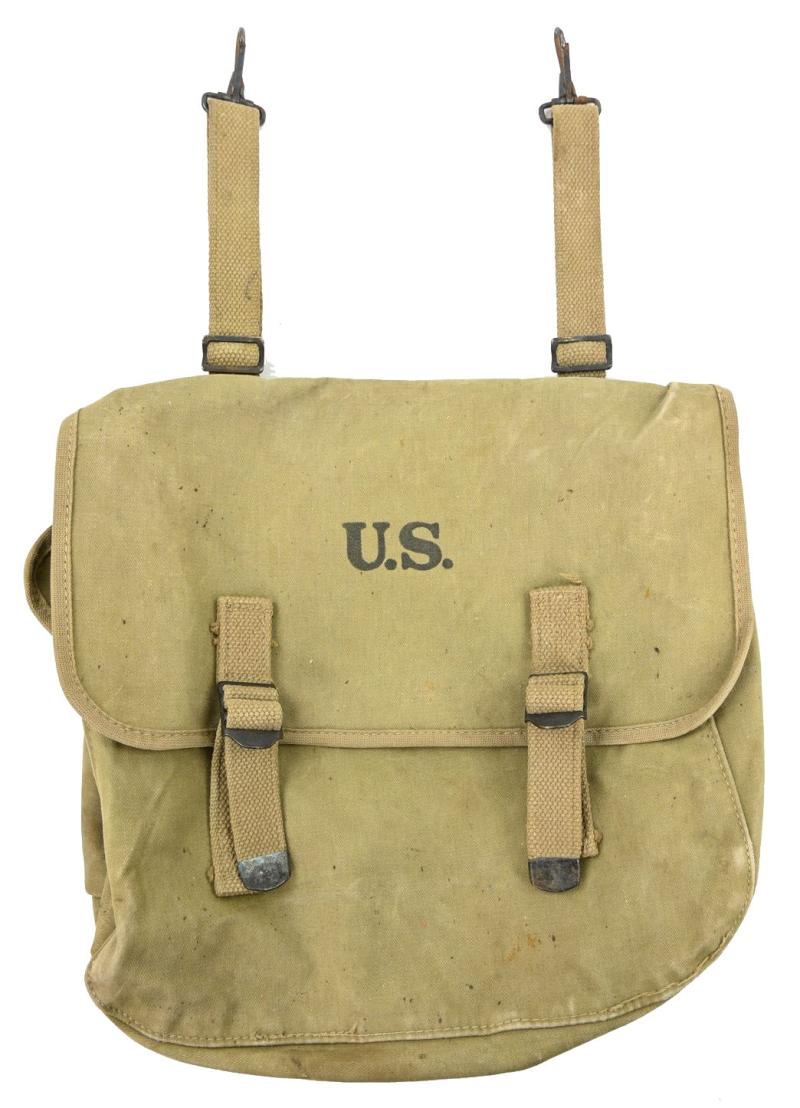 US WW2 M-1936 Rubberized Musset Bag