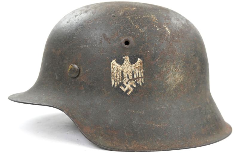 German WH M42 SD Combat Helmet