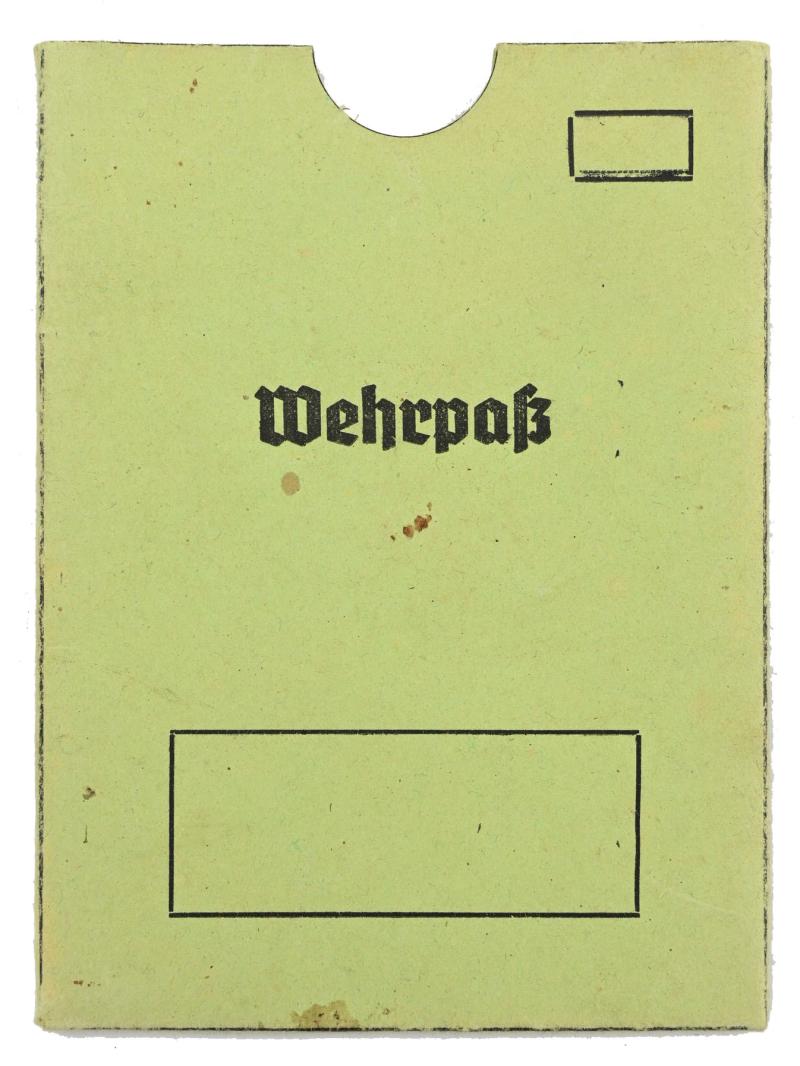 German Wehrpass Cover