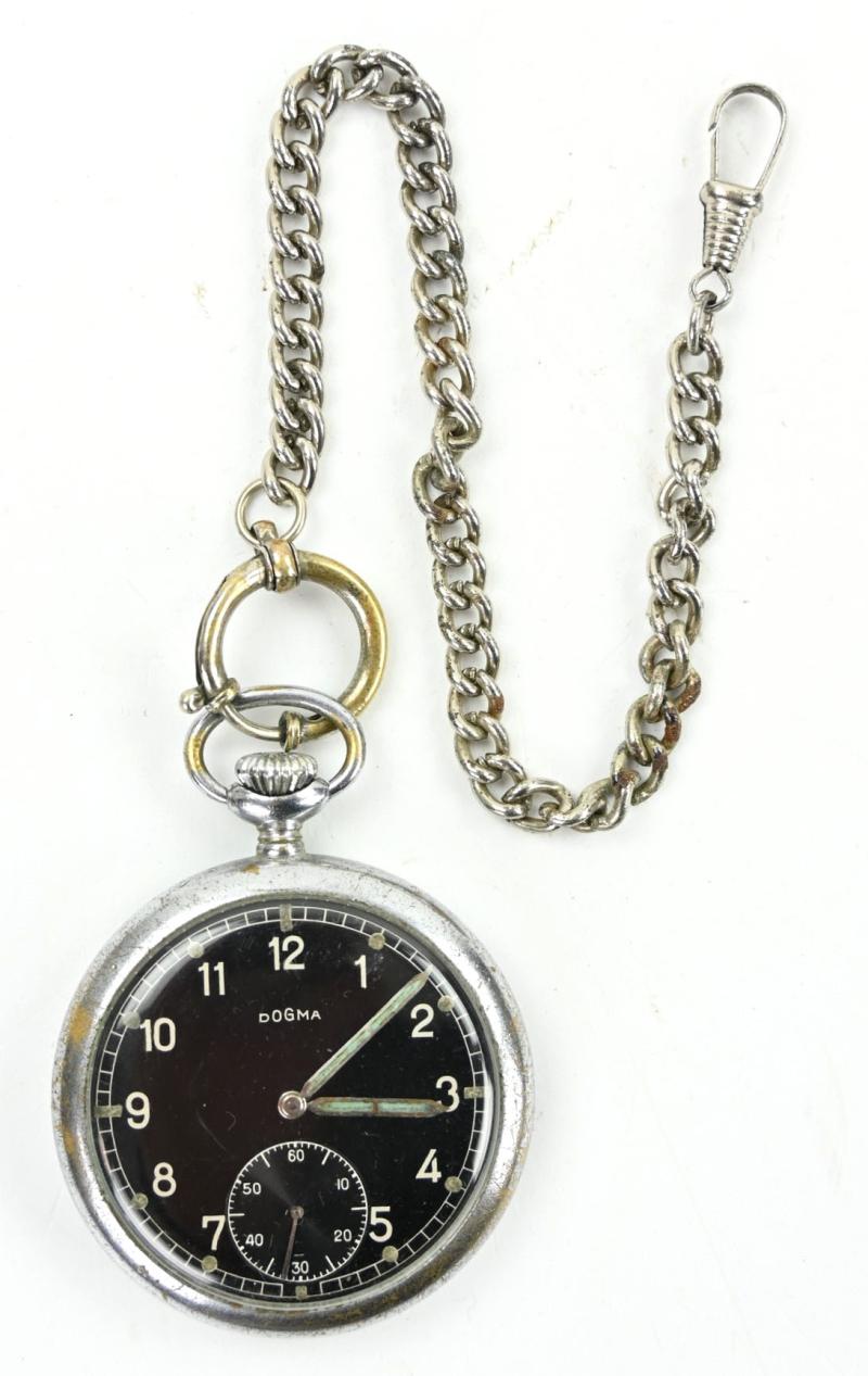 WorldWarCollectibles German WH Officer s Pocket Watch