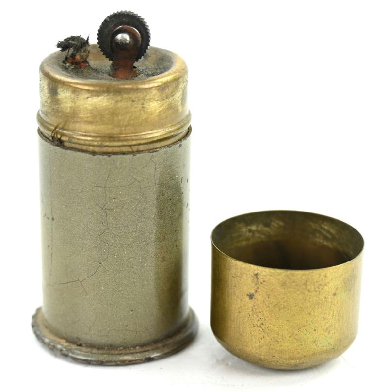 German Flaregun Shell Cigaret Lighter