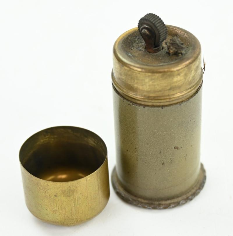 WorldWarCollectibles  German Flaregun Shell Cigaret Lighter