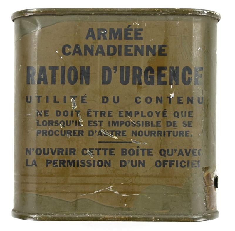 Canadian WW2 Emergency Ration 1944