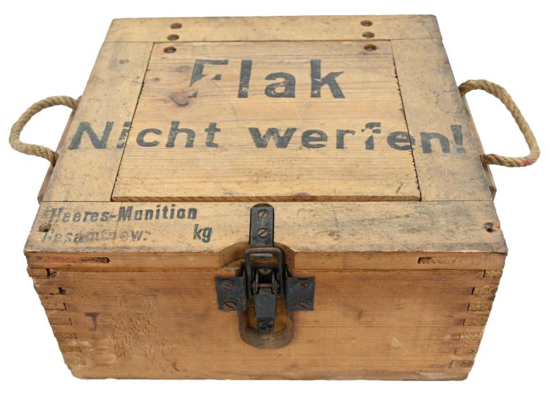 German WH Flak Ammunition Case