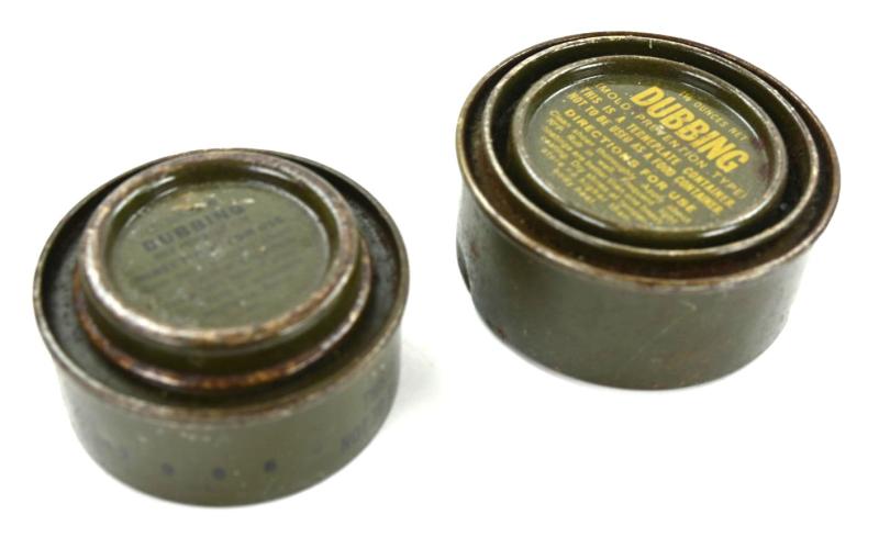US WW2 Dubbing Tin Cans