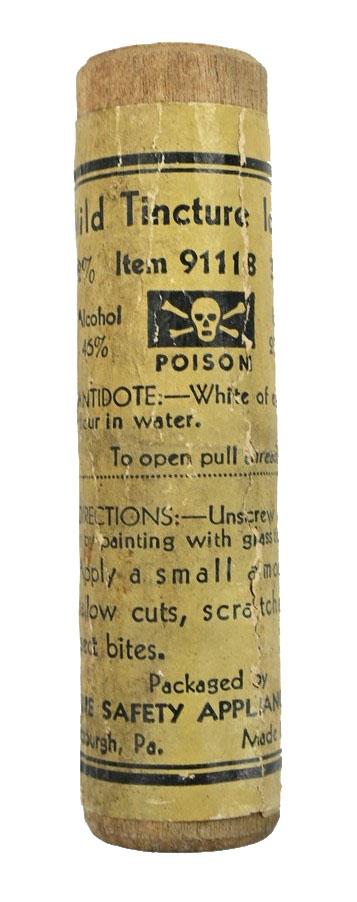 US WW2 Wild Tincture Iodine Package
