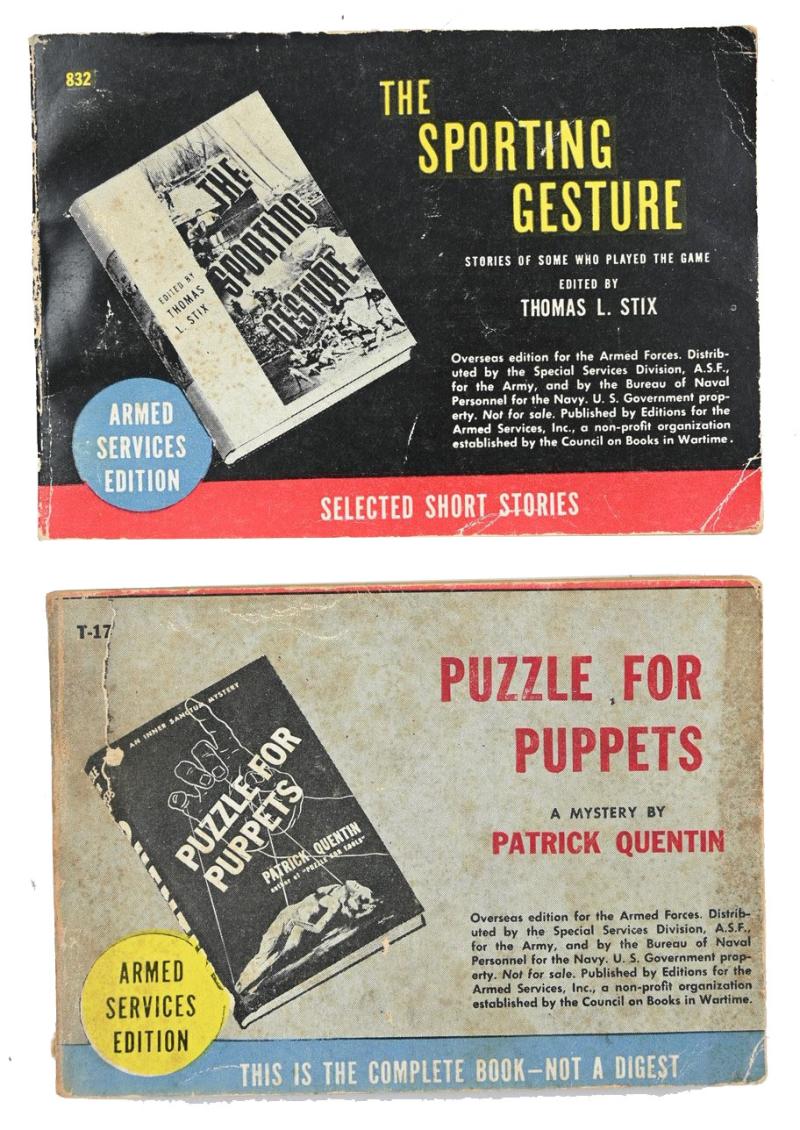 US WW2 Soldiers Books