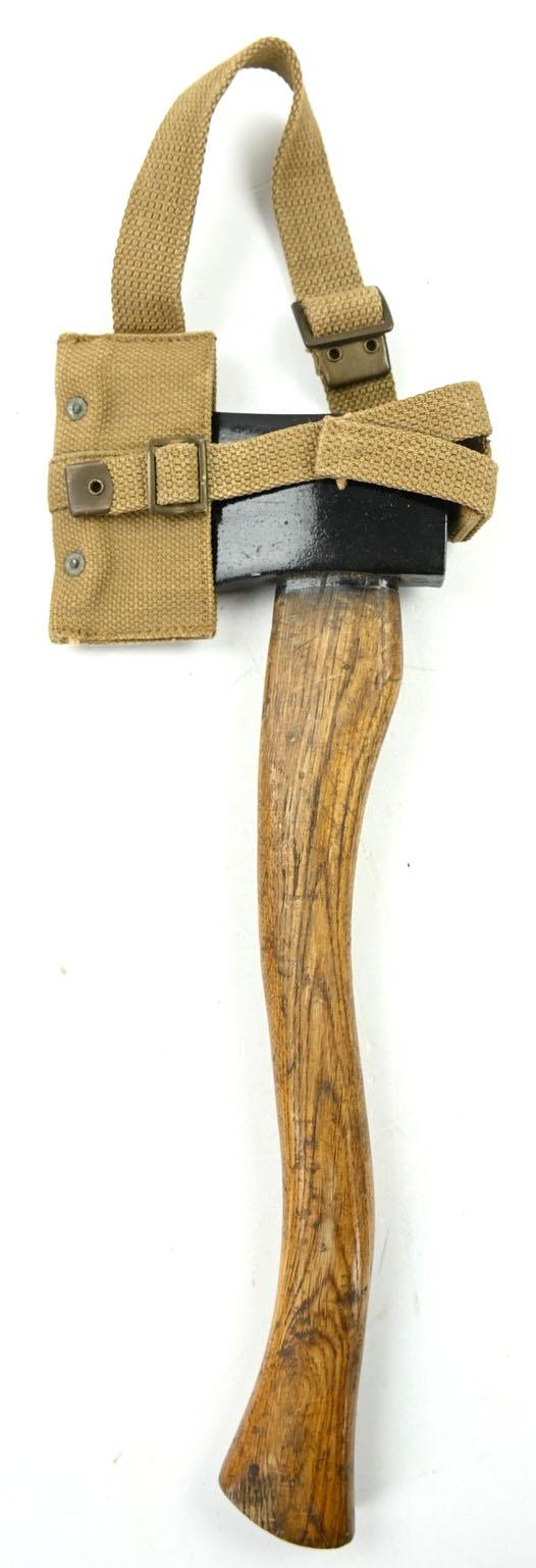 British WW2 Axe with Carrying frame