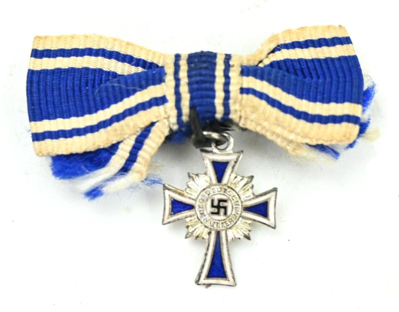 German Tinnie Mother's Cross in Silver
