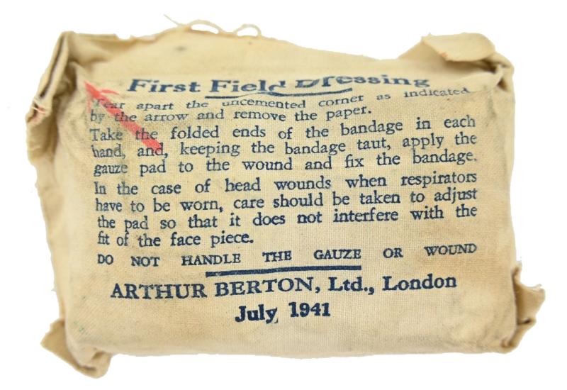 British WW2 First Field Dressing 1941