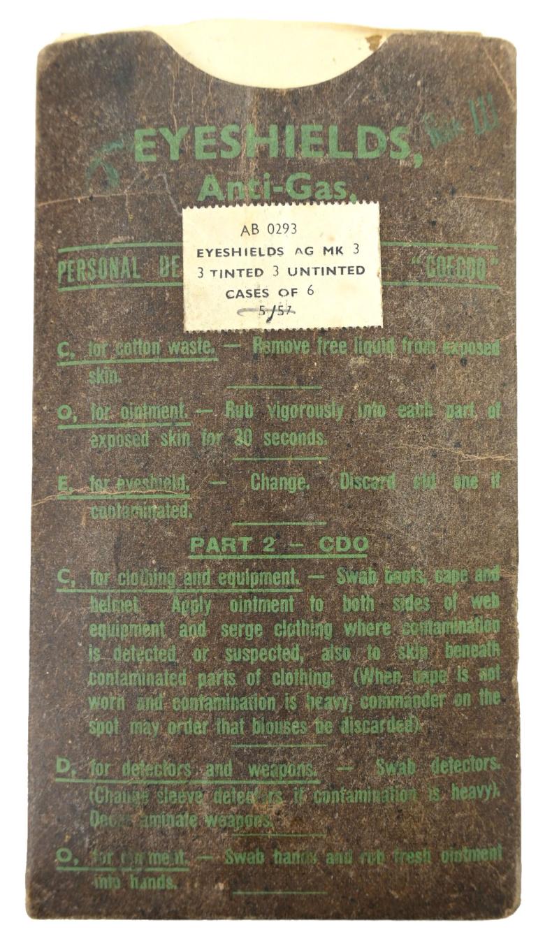 British WW2 Eyeshields MK.2