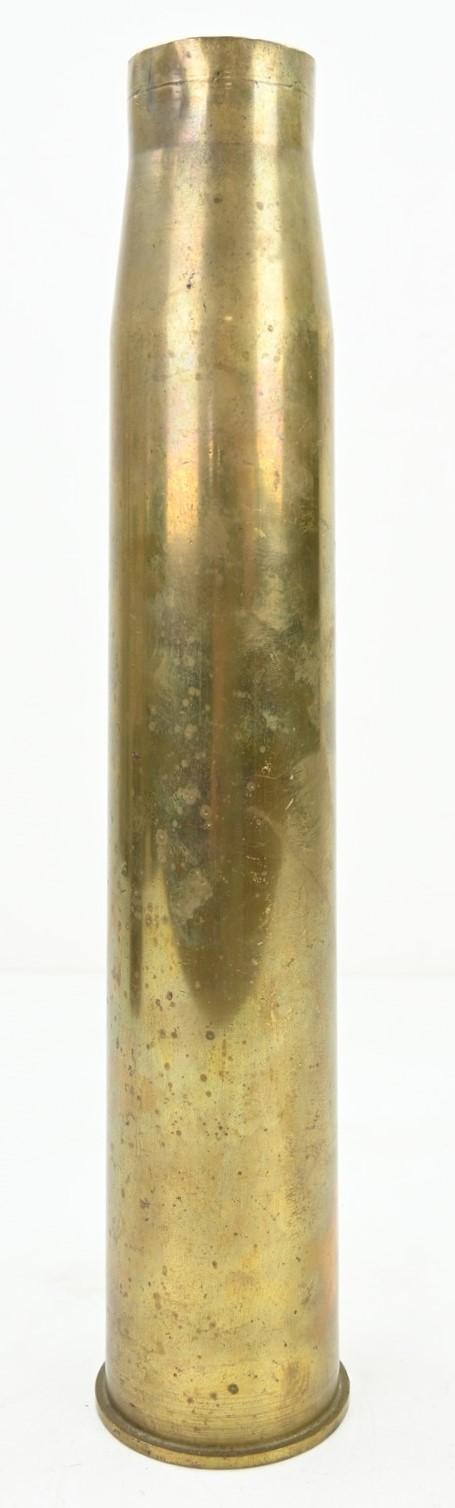 WorldWarCollectibles  British WW2 6 Pounder Brass Shell