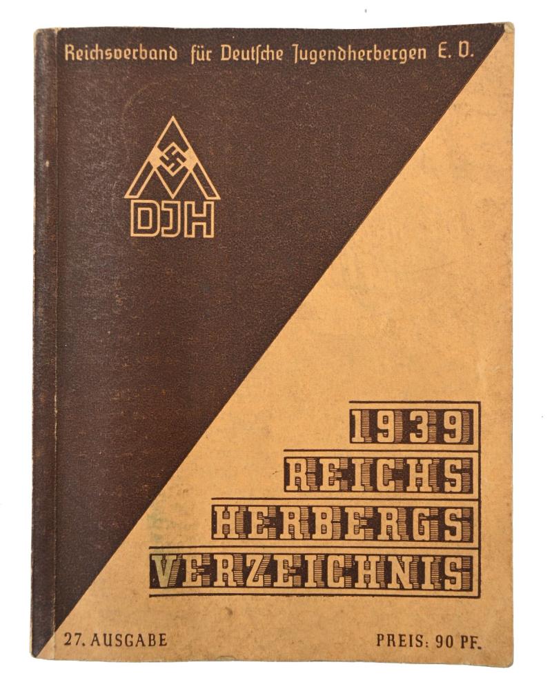 German DJH Pocket Booklet 1939