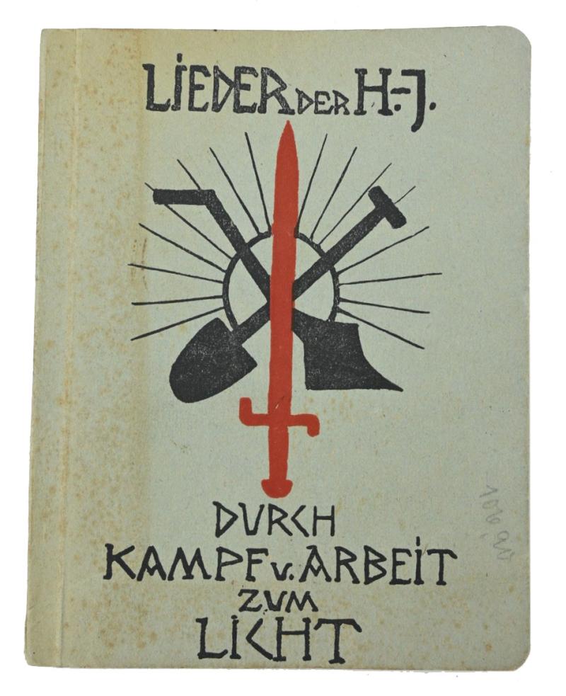 German Hitler Youth Songbook 'Durch Kampf v. Arbeit zum Licht'