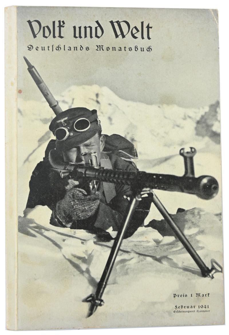 German Third Reich Magazine 'Volk und Welt' February 1941