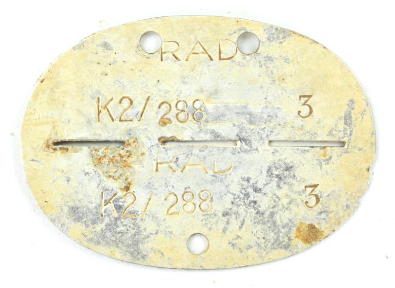 German RAD Dog-Tag