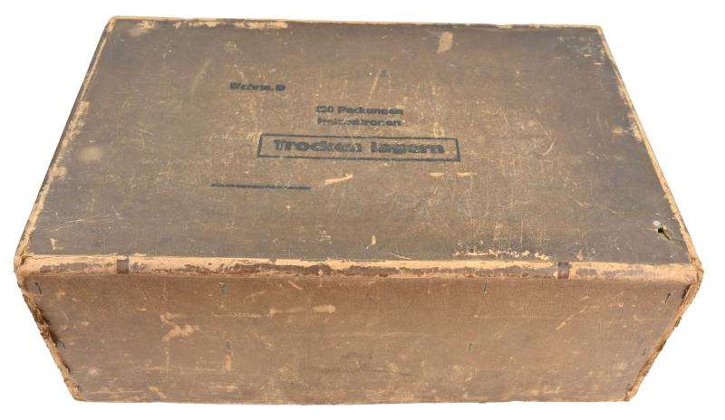 German WH Wooden Cartridge Box