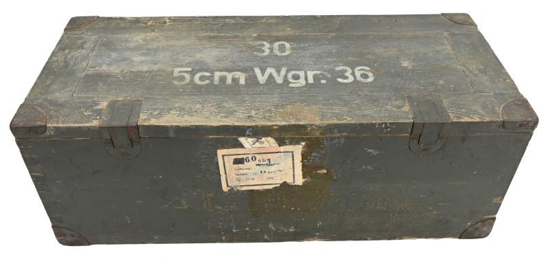German WH 5cm Wgr.36 Ammo Box