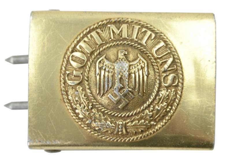 German KM Aluminium Beltbuckle R.S.& S.