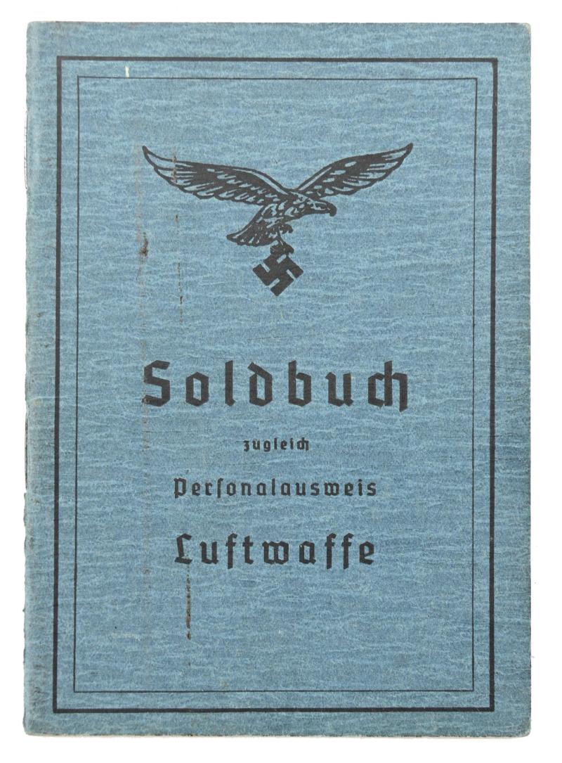 German LW Soldbuch 1945