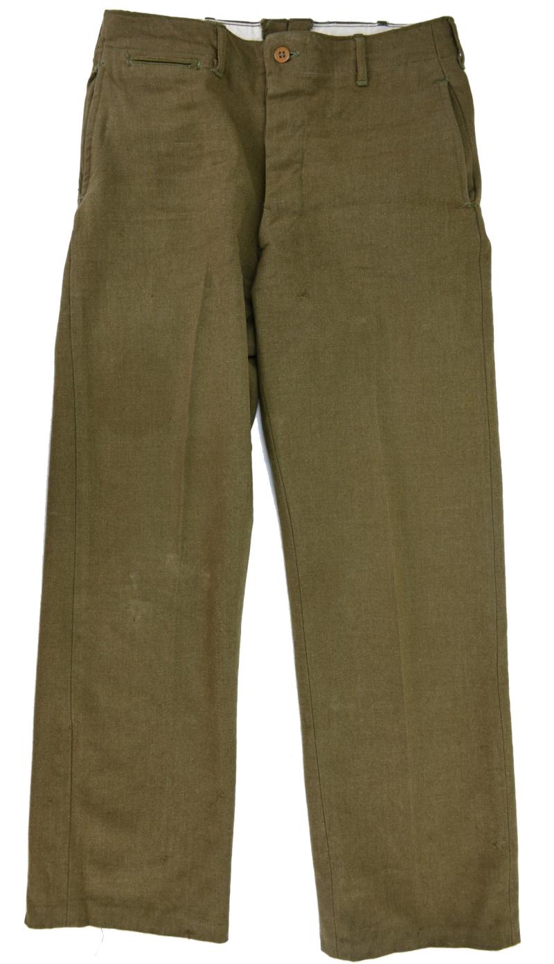US WW2 M-1937 Wool Trousers