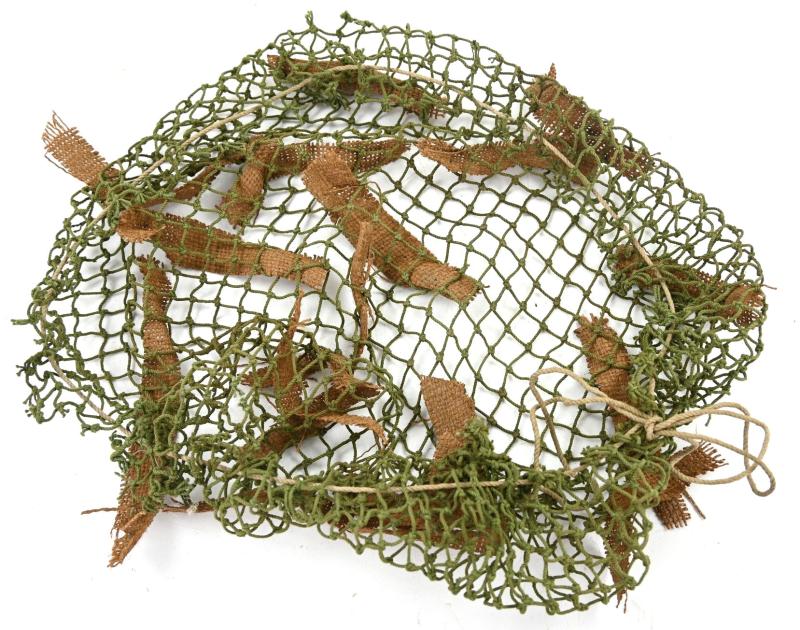 British WW2 Camouflage Helmet Net with Scrim