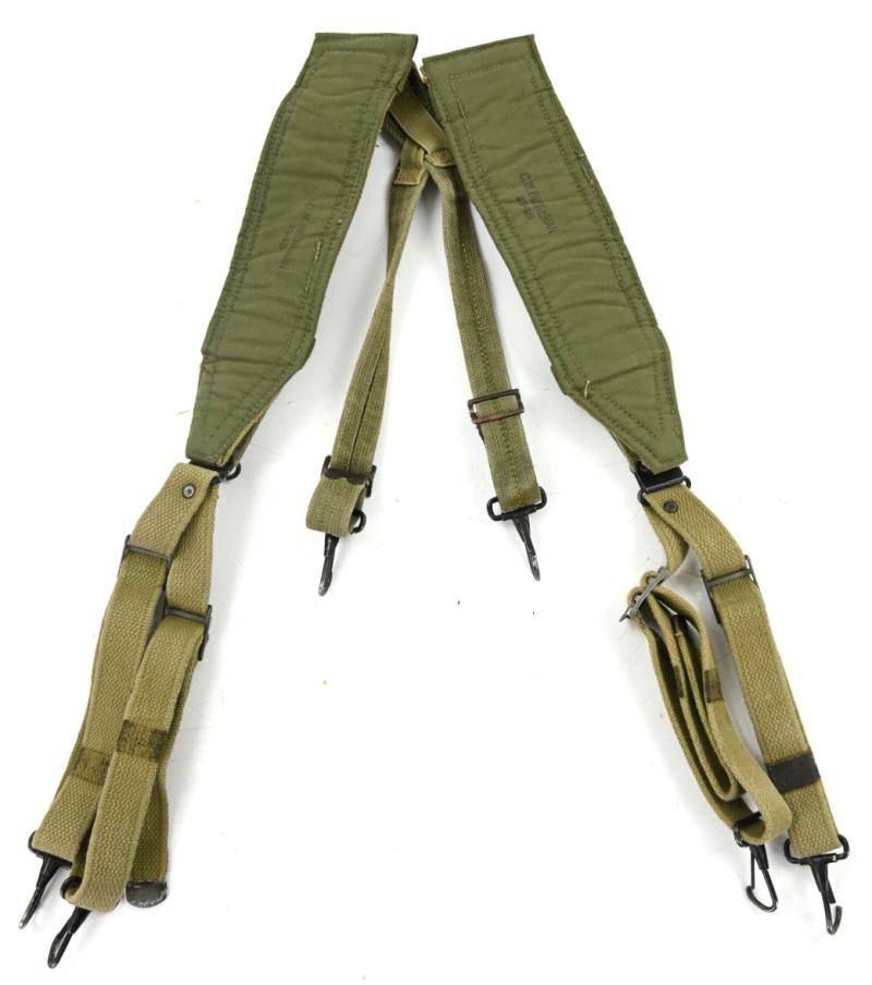 US WW2 M-1936 Suspenders with Shoulder Pads