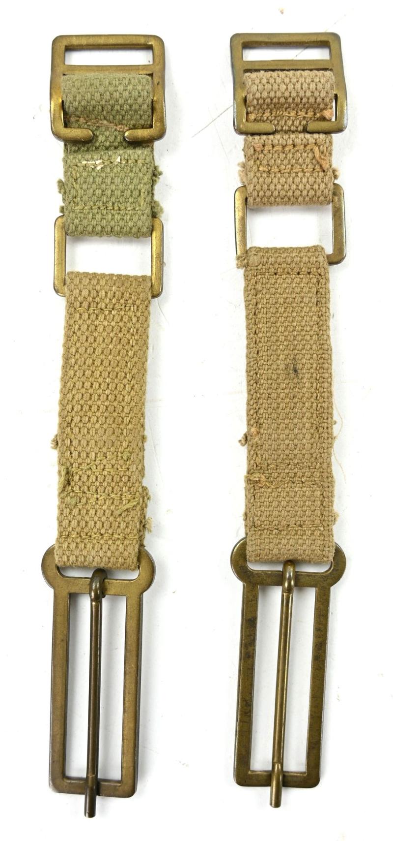 British WW2 Shoulderstrap -Belt Mounting Set