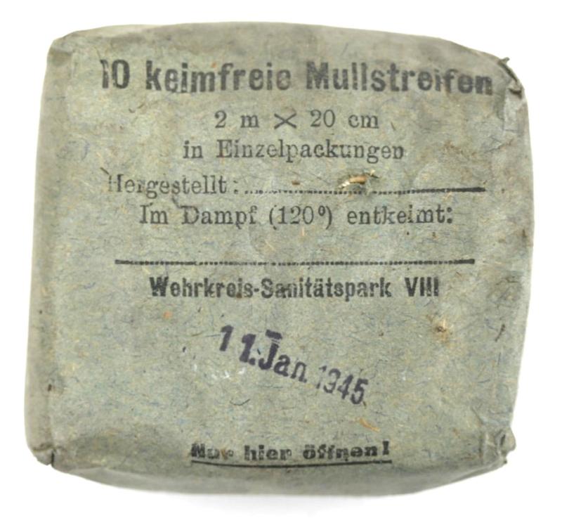 German First Aid Bandage 1945