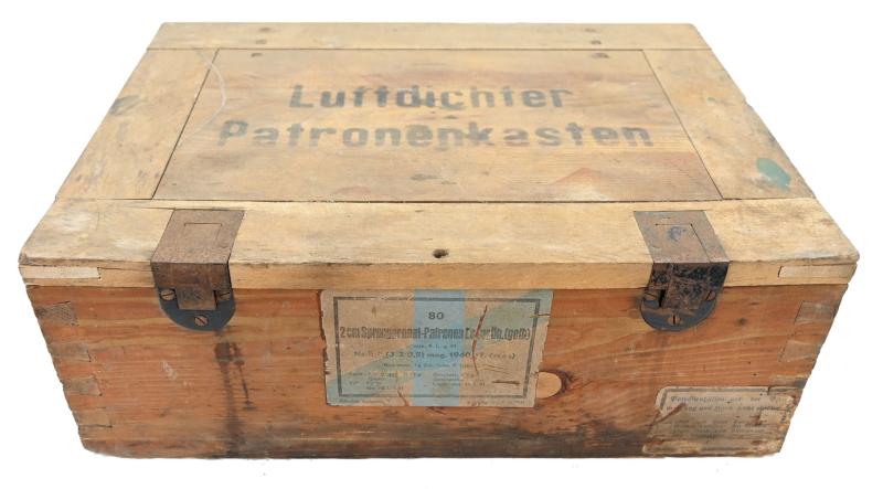 German WH 'Luftdichten Patronenkasten' Ammunition box
