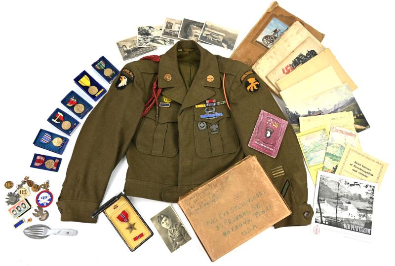 US WW2 101st Airborne Division Grouping 'Matthew M. Stempkoski'