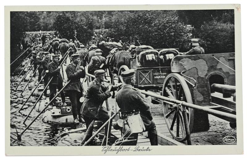 German WH Postcard 'Artillery'