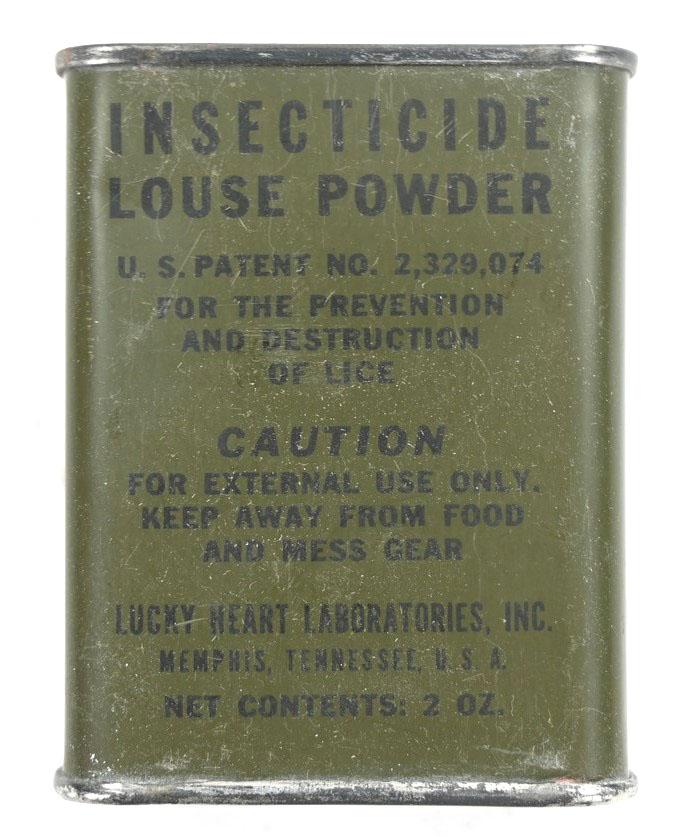 US WW2 Insect louse Powder