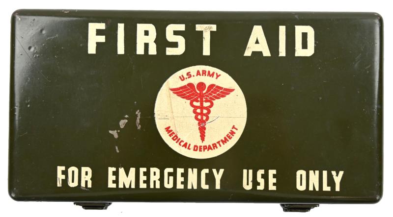 US WW2 Vehicle First Aid Box
