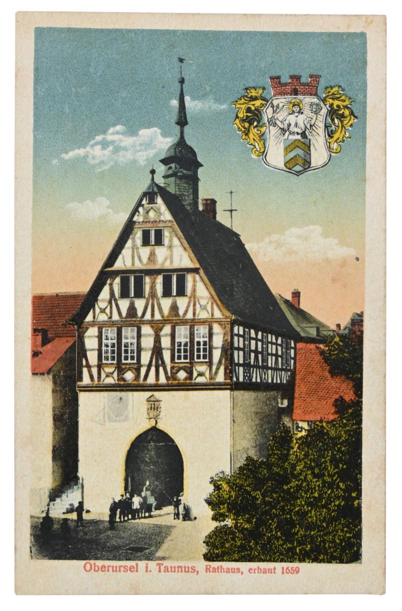 German Civil Postcard 1936