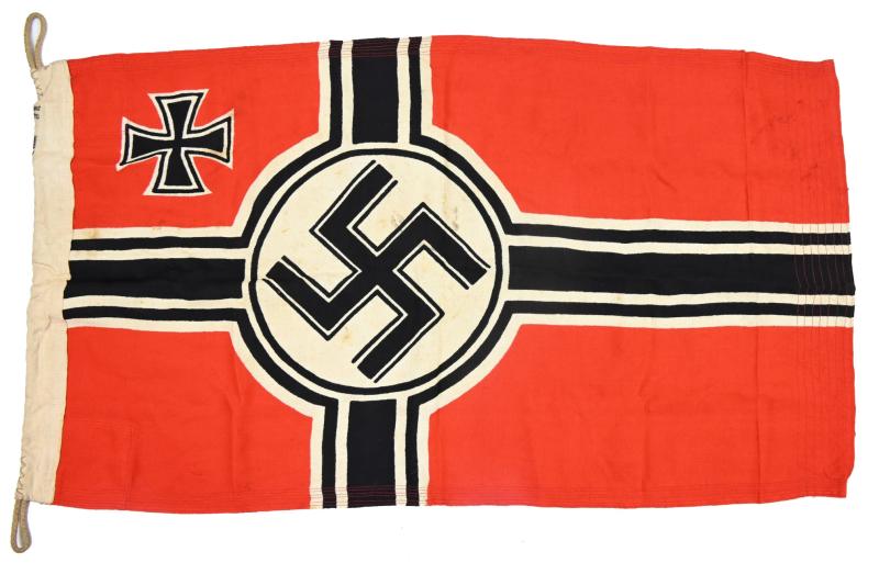 German Third Reich 'Reichskriegsfahne' 50x85cm