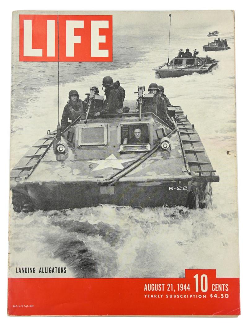 US WW2 Life Magazine August 1944